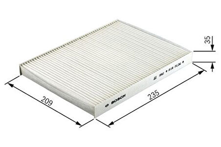 Bosch 1987432113 Polen Filtresi Focus II 1.4 16V 1.6TDCI 1.8 2.0TDCI 1.6 04-Volvo C30 V70 II S40 II V50 04-K 4M5J19G244AA