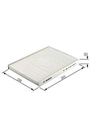 Bosch 1987432238 Polen Filtresi Nıssan Qashqaı 07 X-traıl 07 Nıssan