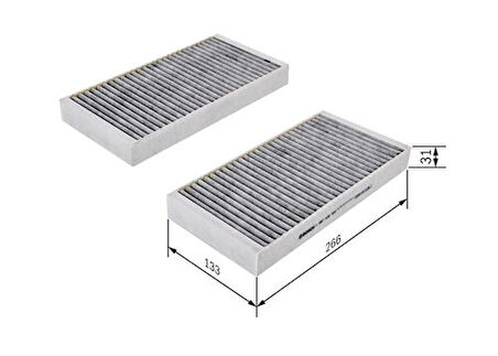 Bosch 1987432500 Polen Filtresi Laguna III 272772951R