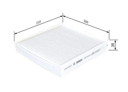 Bosch 1987435011 Polen Filtresi Clio IV Logan II Sandero II Symbol 0.9 1.2 1.4 272773016R