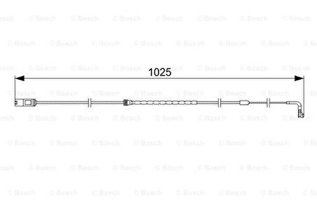 Bosch 1987473026 Fren Balata Fişi Arka BMW X5 E70 X6 E70 34356771766