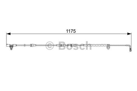 Bosch 1987473032 Balata Fişi Ön Discovery 3 05-09 Discovery 4 10-15 SEM500070
