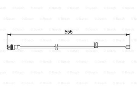 Bosch 1987474568 Disk Balata İkaz Kablosu 95561267790