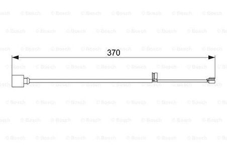 Bosch 1987474572 Disk Balata İkaz Kablosu 