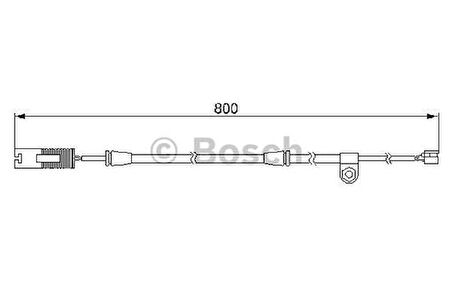 Bosch 1987474945 Fren Balata Fısı Ön Bmw X5-E52