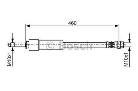 Bosch 1987476297 Fren Hortumu On. 460.00 Mm