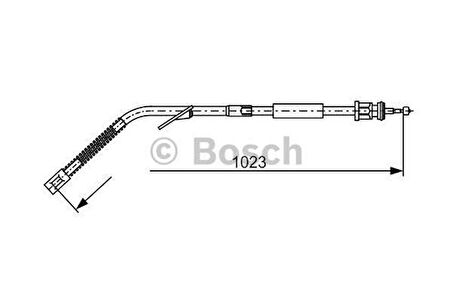 Bosch 1987477125 Fren Teli 1023mm 