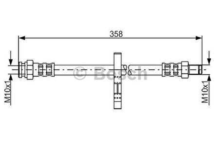 Bosch 1987481019 Fren Hortumu Arka Sağ Ducato Boxer Jumper 95-05 4806.76