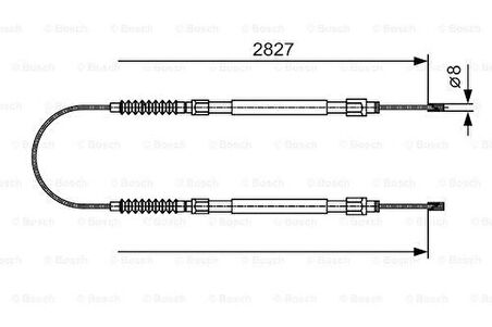 Bosch 1987482006 El Fren Teli Ducato Boxer Jumper 2.5D TD TDI 2.8HDI 94 01 1330066080