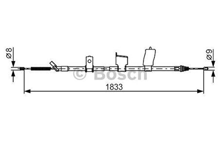 Bosch 1987482340 Fren Teli 1833mm 36531EY10A