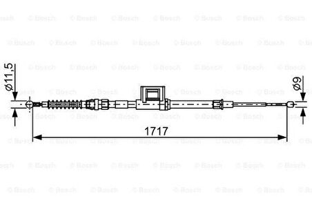 Bosch 1987482644 Fren Teli 