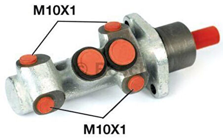 Bosch F026003940 Fren Ana Merkezi Megane 2.0 Laguna 1.6 1.8 2.0 ABS'li 23.80mm 7701203719