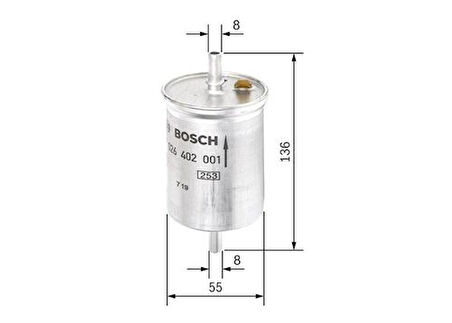 Bosch F026402001 Dizel Filtre 