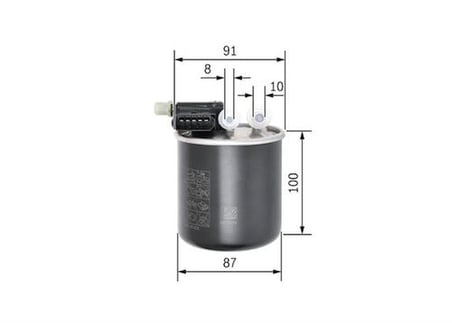 Bosch F026402844 Yakıt Filtresi OM607 X117 15-18 W176 12-18 W246 13-18 C117 13-18-Infiniti Q30 15- 6420906552