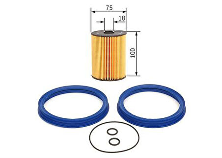 Bosch F026403020 Yakıt Filtresi Mini N12 N14 N16 N18 R56 R57 R58 R58 11252754870