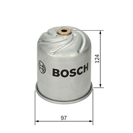 Bosch F026407058 Yağ Filtresi Daf 95 Xf Ftd 95 Xf 380