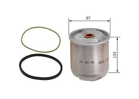 Bosch F026407059 Yağ Filtresi