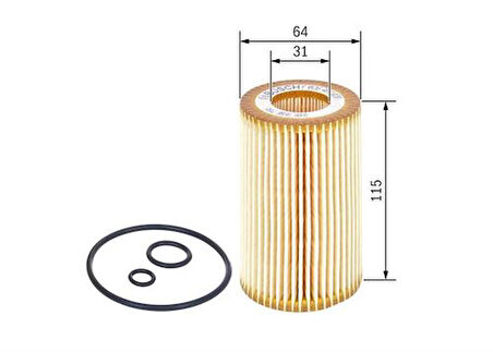 Bosch F026407070 Yağ Filtresi 15430RBDE02