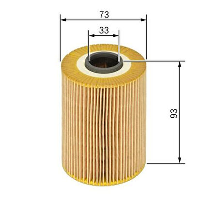 Bosch F026407073 Yağ Filtresi A17DTC Z17DTJ Z17Dtr Astra H Zafira B Astra J Mokka Corsa D Meriva A 5650375