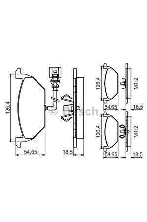 0986495213 Vw Golf Vı V Bora Caddy Ön Disk Balata
