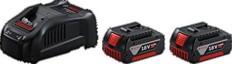 Bosch PROFESSİONAL 2 X GBA 18V 5.0AH + GAL 1880 CV
