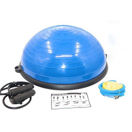 Libor Bosu Pilates Denge Topu Pilates Denge Aleti Balance Ball Yarım AY 60 CM