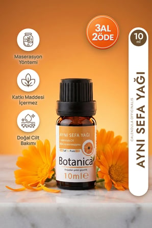 Aynısefa Yağı Saf Maserasyon Yağı Bebek Masajı Hassas Cilt Bakımı Calendula Oil 10 Ml Pura Morena