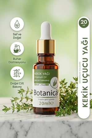 Kekik Uçucu Yağı  Saç Güçlendirici Aromaterapi Thyme Oil 20 Ml Pura Morena