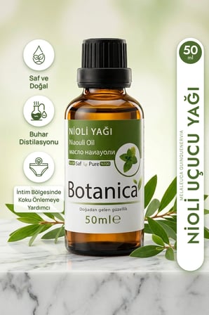 Niaouli Uçucu Yağı  Kötü Koku Giderici Difüzör 50 Ml Pura Morena