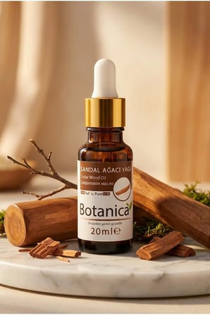 Sandal Agaci Ucucu Yagi Dogal Parfum Meditasyon Aromaterapi 20 Ml Pura Morena