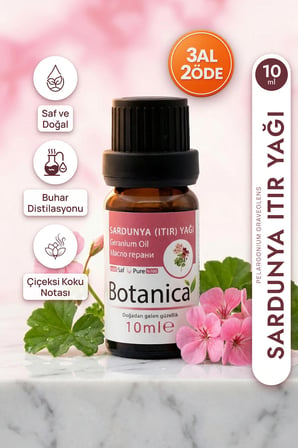 Sardunya İtir Ucucu Yagi Sivrisinek Kovucu Cilt Dengeleyici 10 Ml Pura Morena