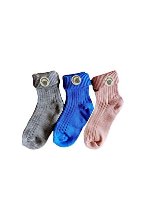 YÜNLÜ ÇORAP SOKET FİTİLLİ ERKEK UNISEX KADIN BOT ÇORABI, KALIN KIŞLIK KOKULU ÇORAP GÜLKURUSU