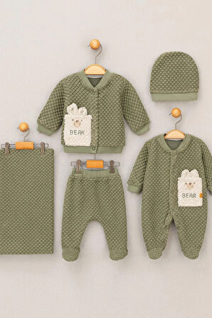 ERKEK BEBEK JAKARLI WELSOFT  TULUM ZIBIN BERE VE BATTANİYELİ 5 Lİ TAKIM