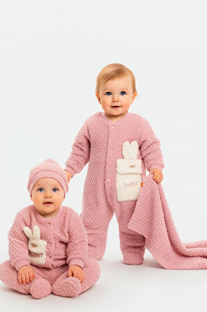 KIZ BEBEK JAKARLI WELSOFT  TULUM ZIBIN BERE VE BATTANİYELİ 5 Lİ TAKIM