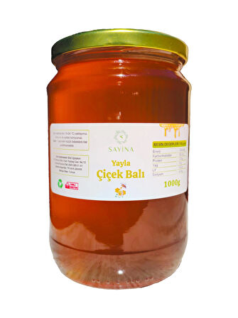 3 Adet 1 Kg Şekersiz Yayla Çiçek Balı 3’lü Avantaj Paketi 3 KG