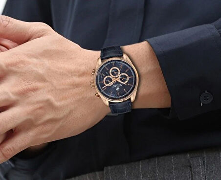 Beverly Hills Polo Club BP3004X.499 Erkek Kol Saati – Dual Time & Gün Göstergeli Quartz Saat