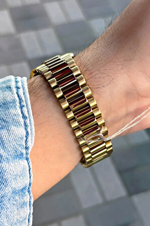 Beverly Hills Polo Club BP3056X.130 Erkek Kol Saati | 41mm Kasa, Altın Renk, Paslanmaz Çelik