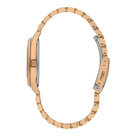 Beverly Hills Polo Club BP3390C.430 Kol Saati | 37 mm Rose Gold Kasa, Diamond Serisi