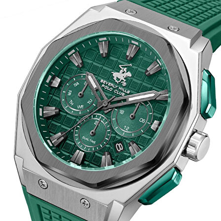 Beverly Hills Polo Club BP3718X.375 Erkek Kol Saati | 45mm, Seramik Safir Kaplama Cam, 10 ATM