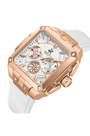 Beverly Hills Polo Club BP3742X.433 Erkek Kol Saati | 45mm, Seramik Safir Kaplama Cam, 10 ATM