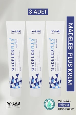 W-Lab CosmeticsMadeleb Plus Krem 3 Lü Paket