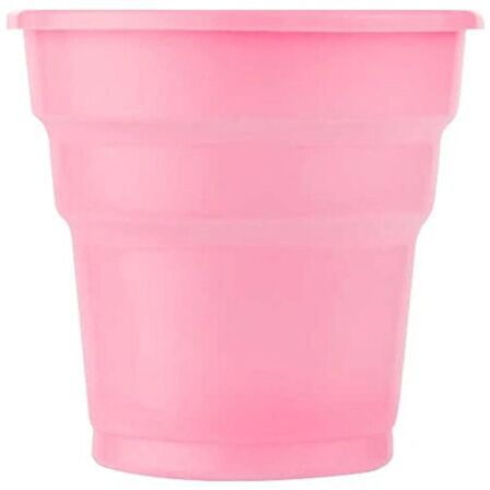 Pembe Plastik Bardak 25 Adet