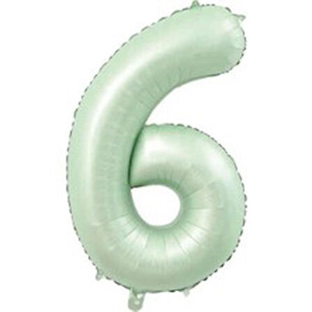Benim Marifetlerim 6 Rakamı Folyo Balon 40 inch 90 cm