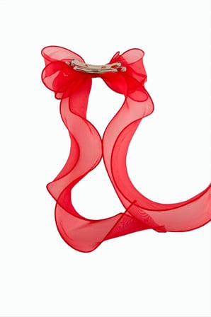 Çift Fiyonglu Tül Otomatik Toka 30 cm
