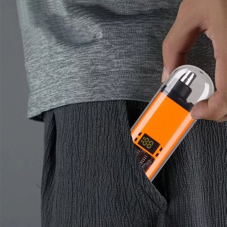Cep Çakmak Model USB Şarjlı Burun Kulak Yanak Kıl Tüy Temizleme Makinesi