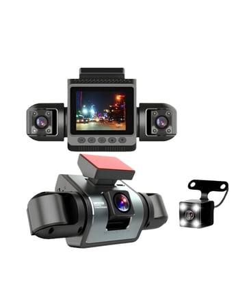 Eco Lounge Araç İçi Güvenlik Kamerası 4 Lensli Full HD 1080P WiFi