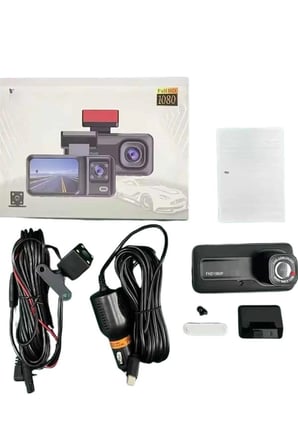 Ön ve Arka Kameralı 2 İnç 1080P Full HD DVR Araç İçi Ekran