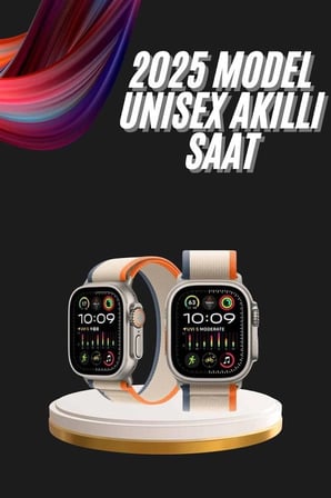 Akıllı Saat Kol Saati Android ve İOS Uyumlu Nabız Ölçer Sesli Asistan