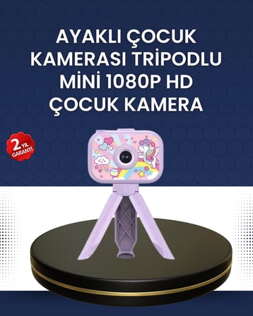 Çocuklara Özel Tripodlu Kamera – 27 Çerçeve ve 10 Ayna Efekti