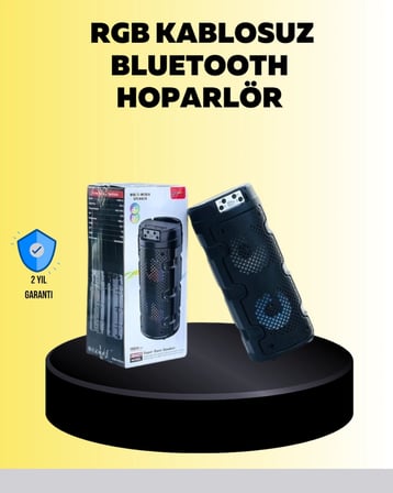 Kompakt ve Şık Tasarımlı Taşınabilir Hoparlör